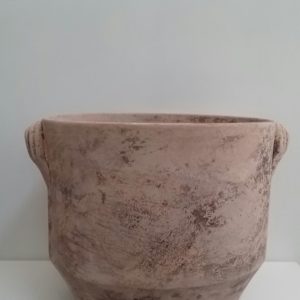 Vaso Antichizzato Medio Decoro Marino